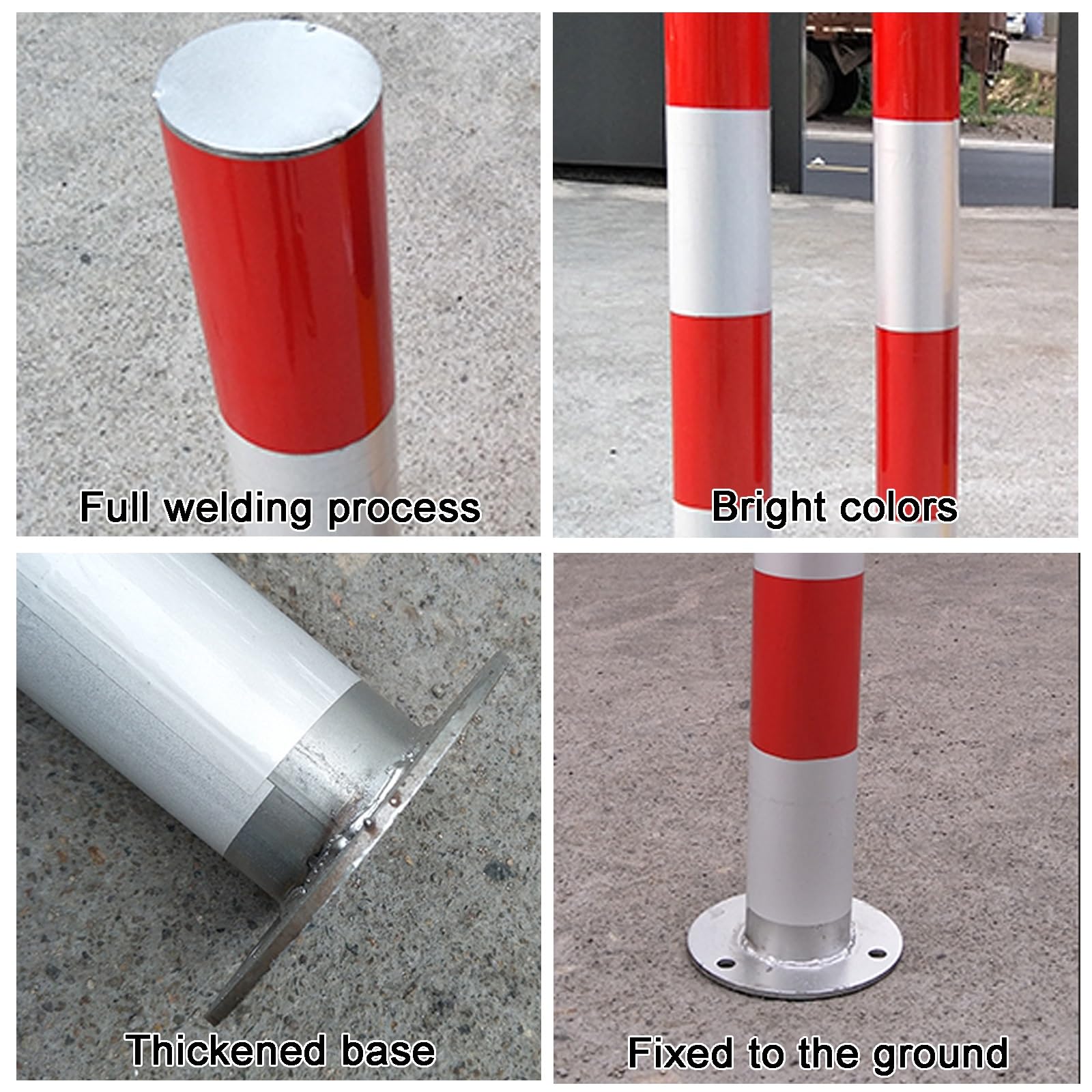 Cubiertas de Acero Reforzado para bolardos de Seguridad Vial: Ideales para el Control de accesos y multitudes en Espacios públicos.