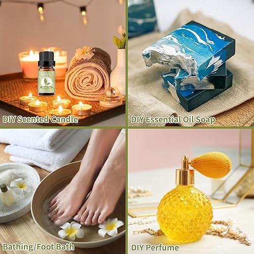 Miniatura 88 de yethious Aceite esencial de vainilla para difusor, aceite esencial de lavanda de vainilla orgánica, aceite de lavanda, aceites de aromaterapia 100%