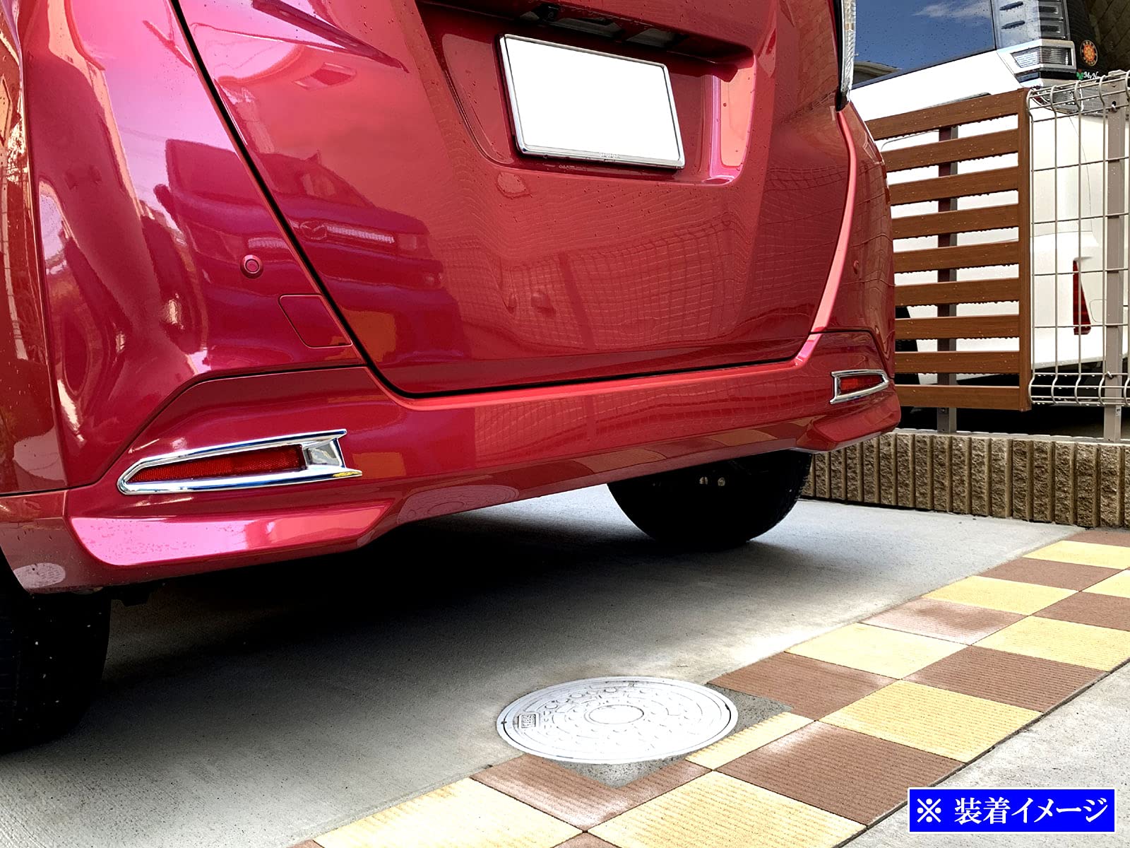 BRIGHTZ ルーミー M900A M910A メッキリフレクターリング 【 REF-RIN