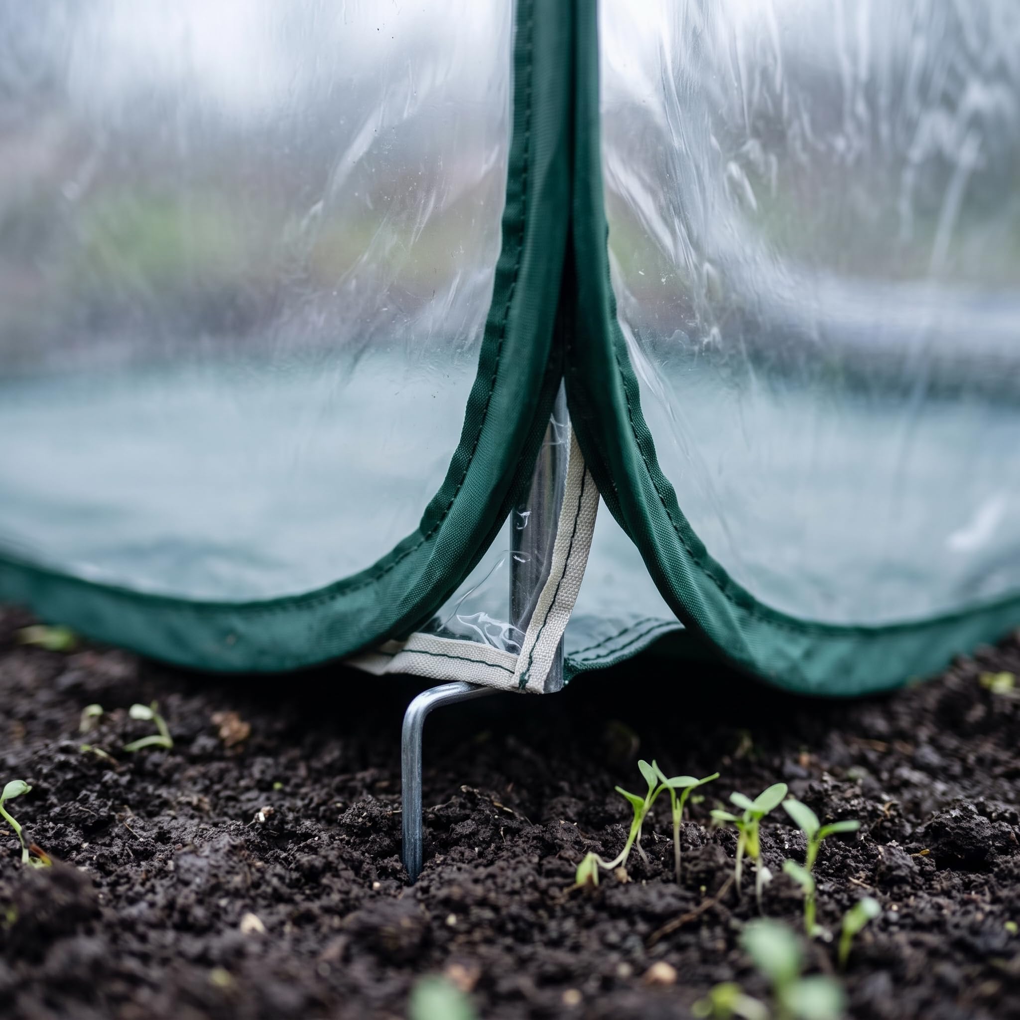 Mini Serra da Giardino Invernale, Serra Trasparente in PVC per Orto e Giardino, serre per orto