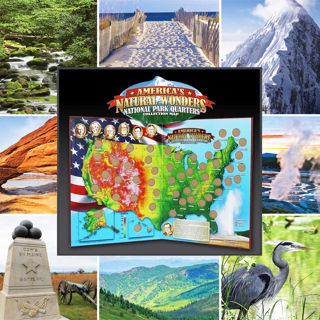 Amazon.com: Natural Wonders America's National Park Quarters 系列