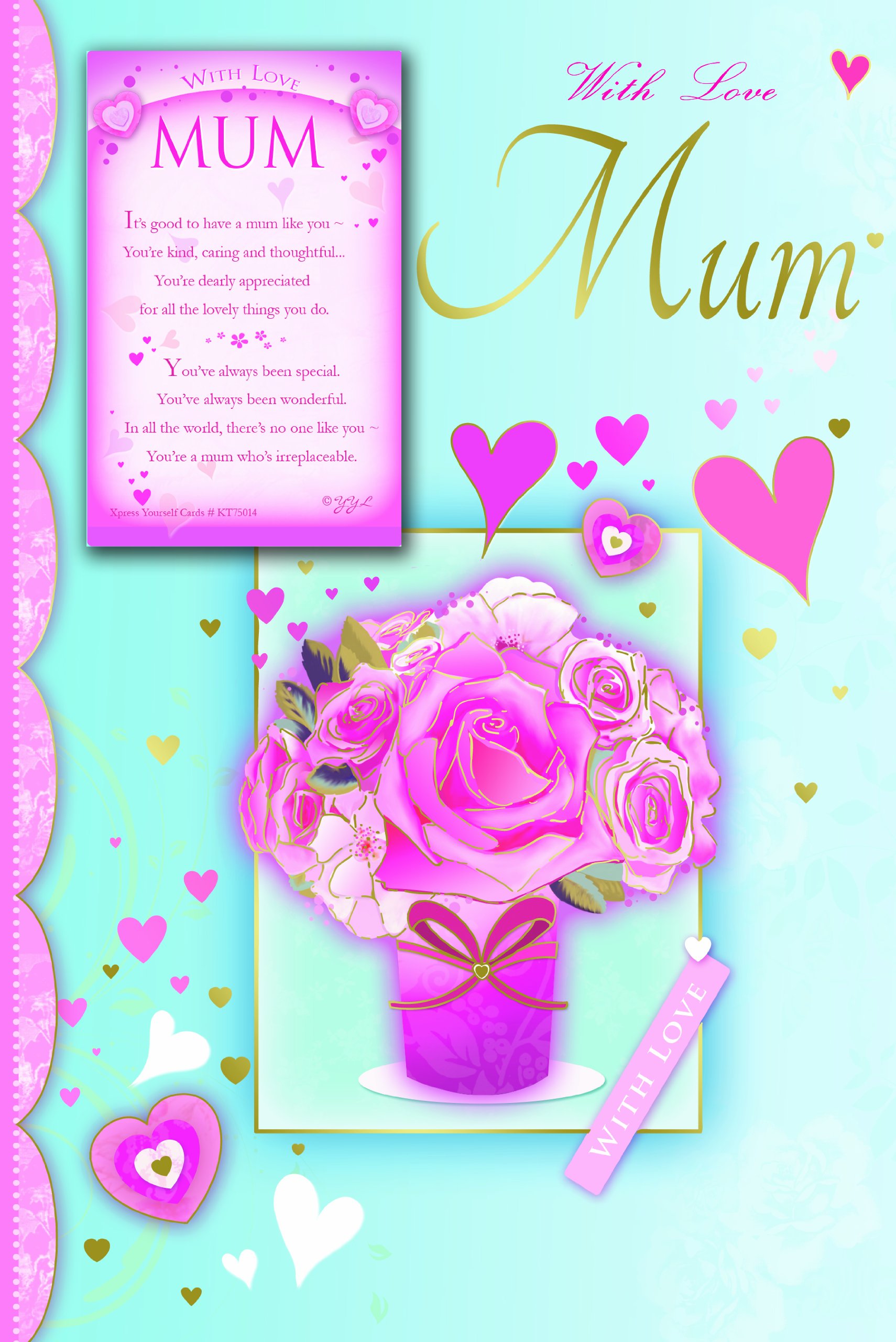 Shop Inc With Love Mum, Special Brother, Keepsake Treasures - Birthday Greetings Card