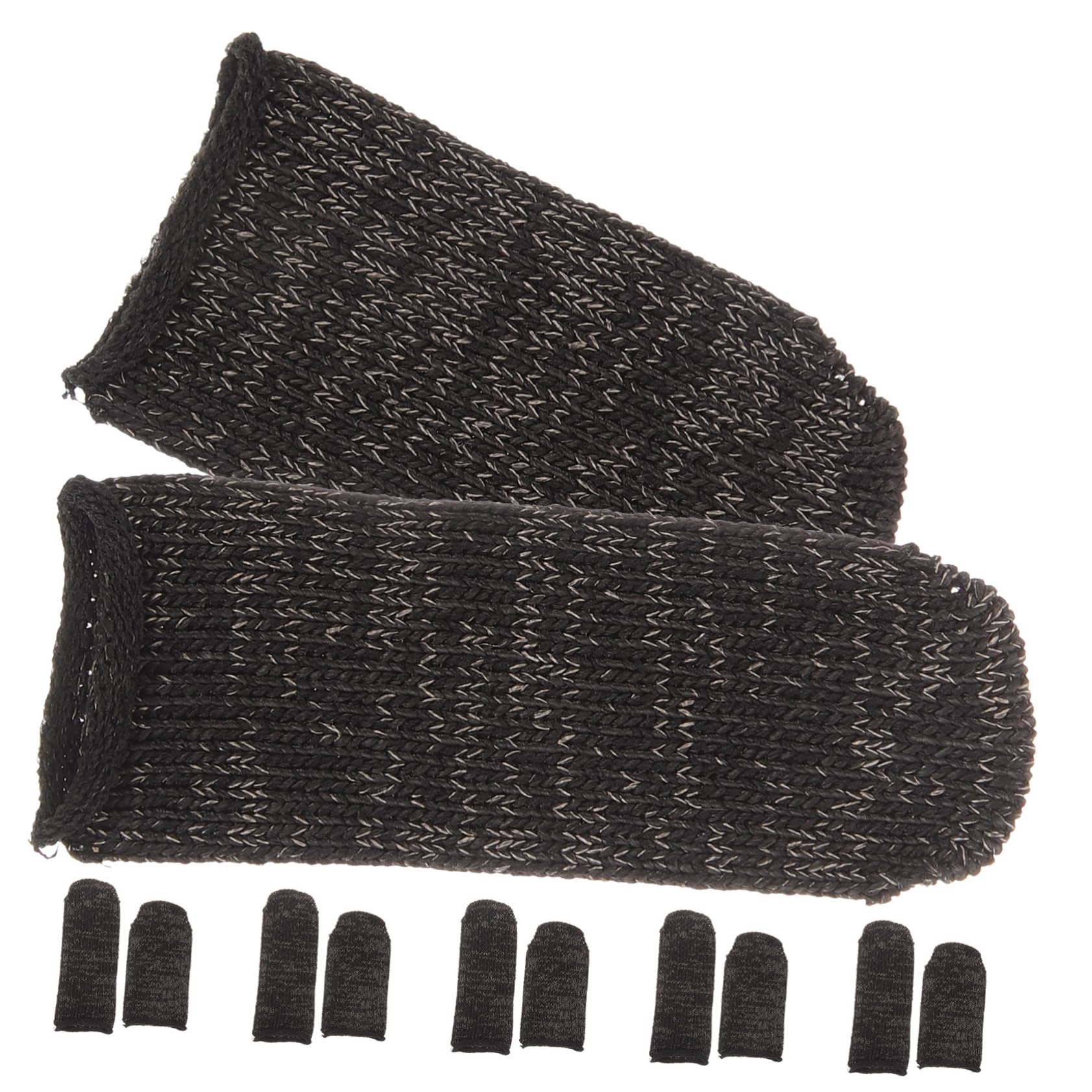 BRIGHTFUFU Finger Sleeves 6 Pack Anti-Resistant Finger Covers for Safe Work Craft Projects