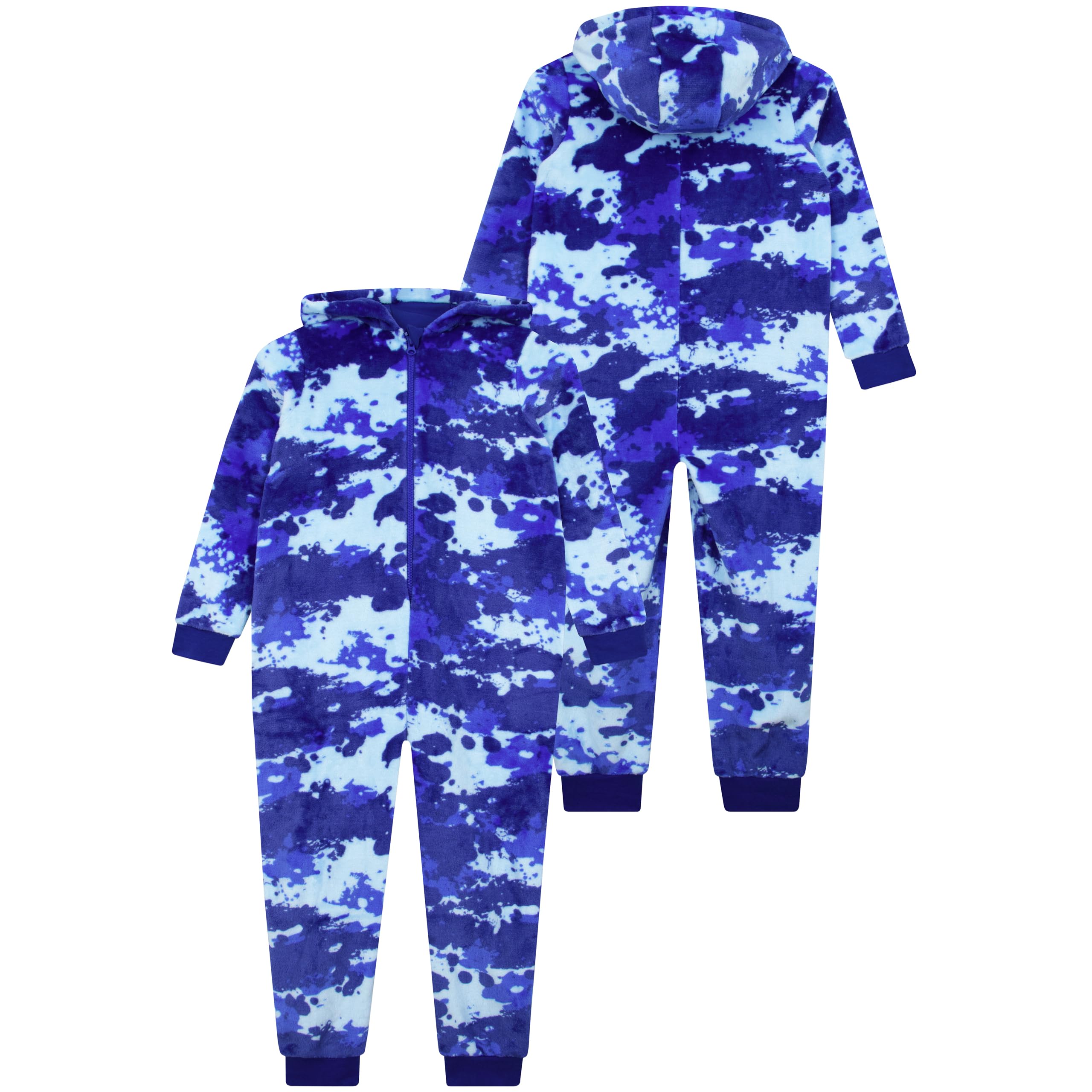 Harry Bear Onesie Dla Chłopców | Onesie W Kamuflaż Dla Chłopców | Polarowy Onesie Dla Chłopców