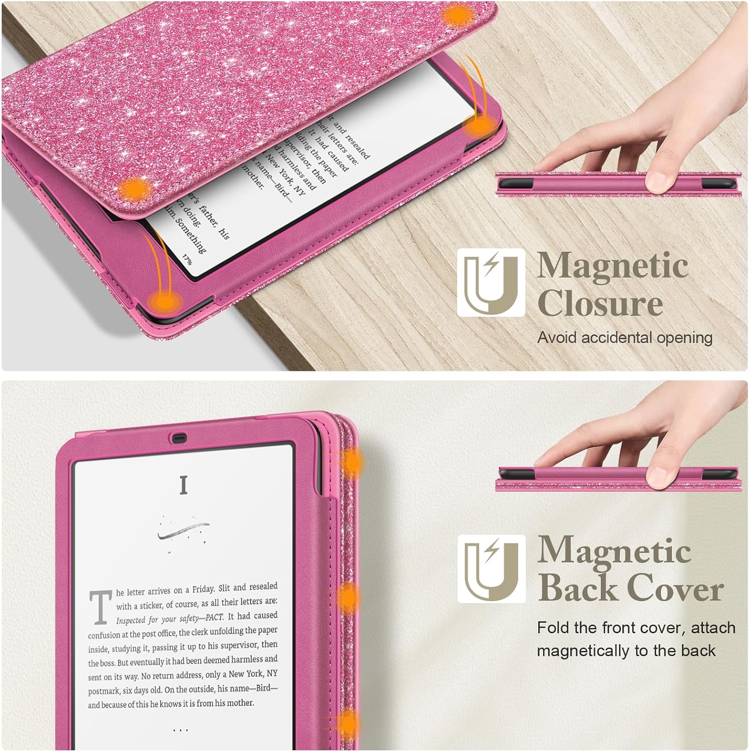 Fintie Case for 7"/6.8" Kindle Paperwhite 12th/11th Gen & Kindle Colorsoft image 4