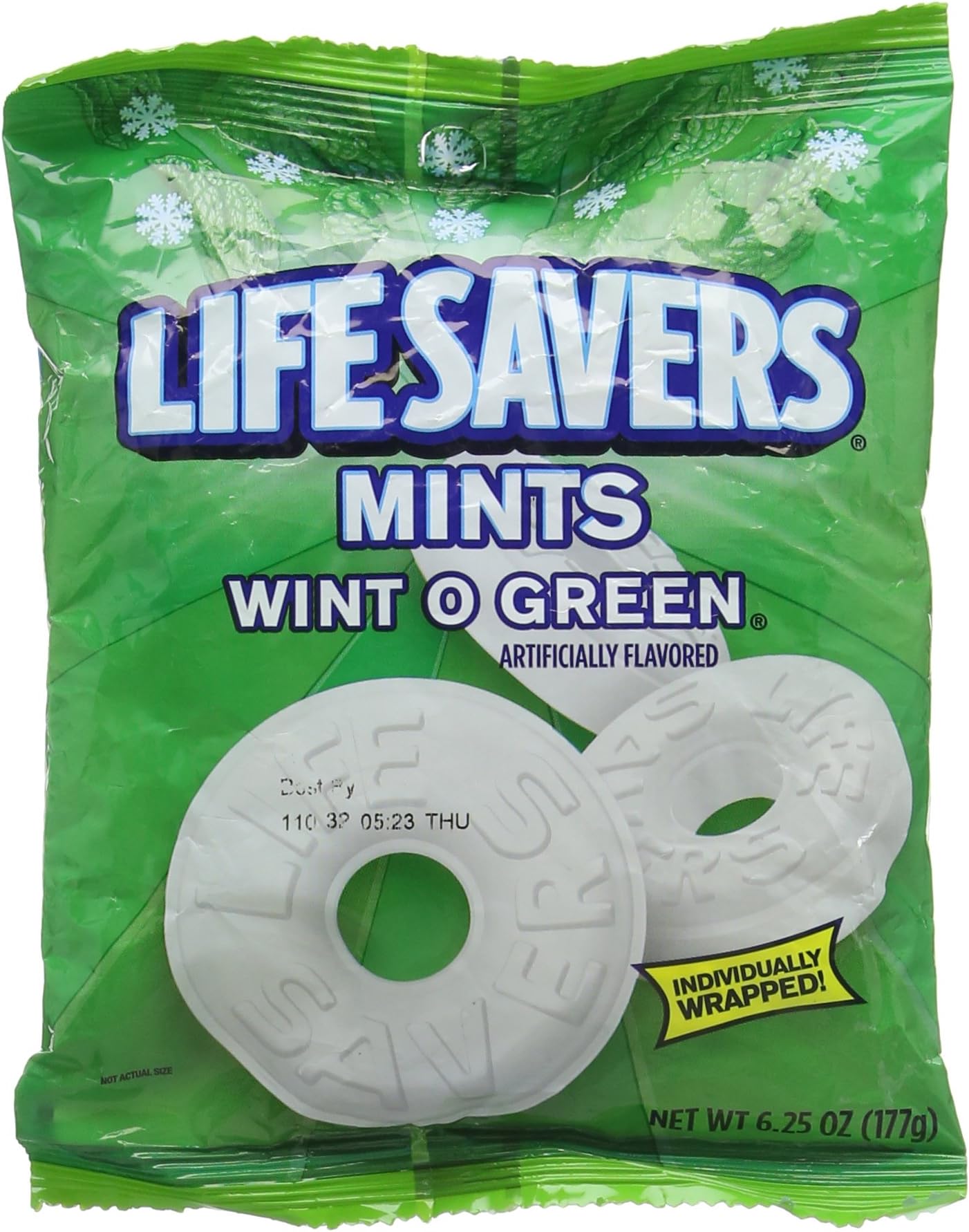 Nabisco Life Savers, Wintogreen, 6.25 Ounce