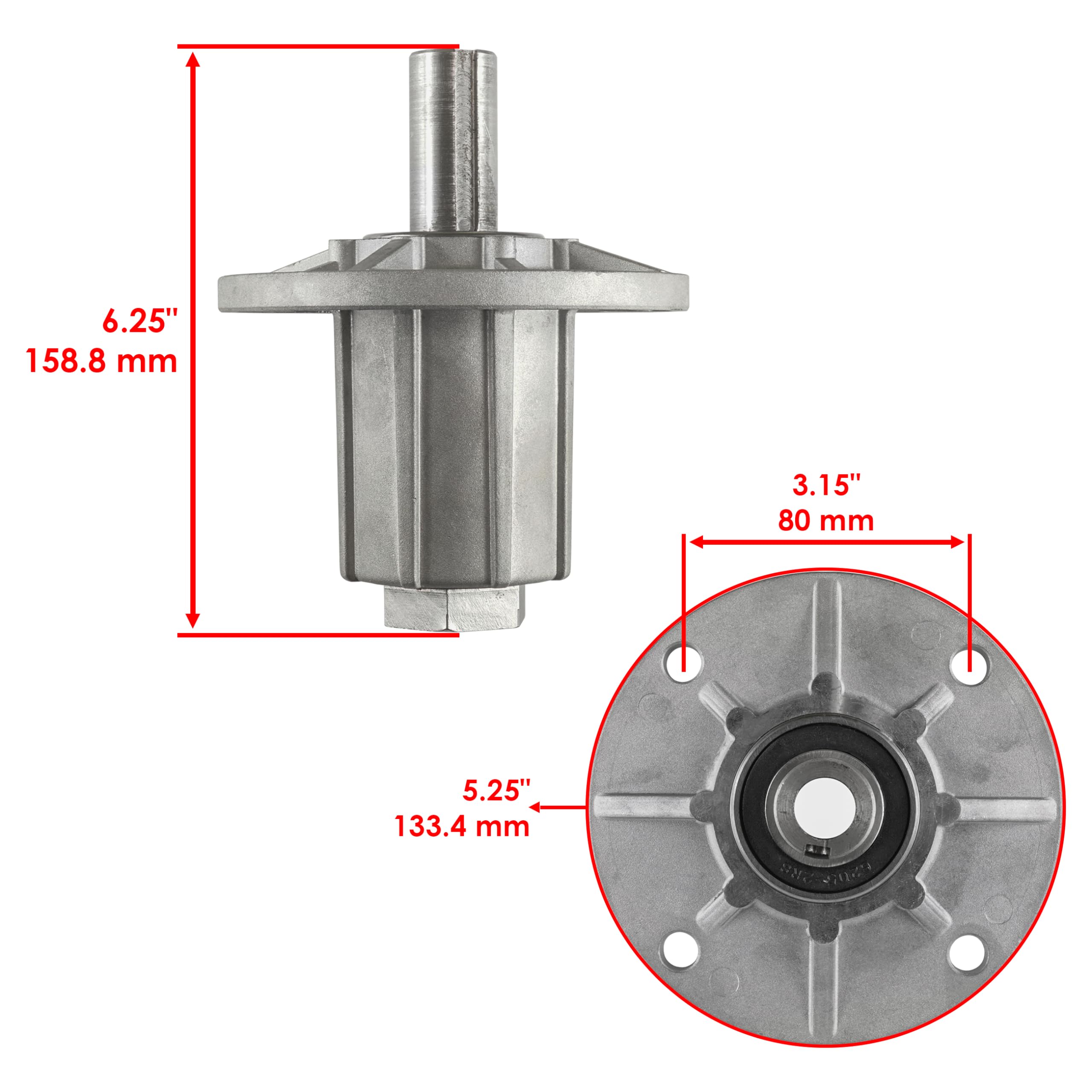 Amazon.com: Caltric Spindle Assembly Compatible with Bobcat 36