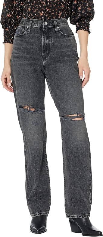 Madewell womens Baggy Straight Jeans in 