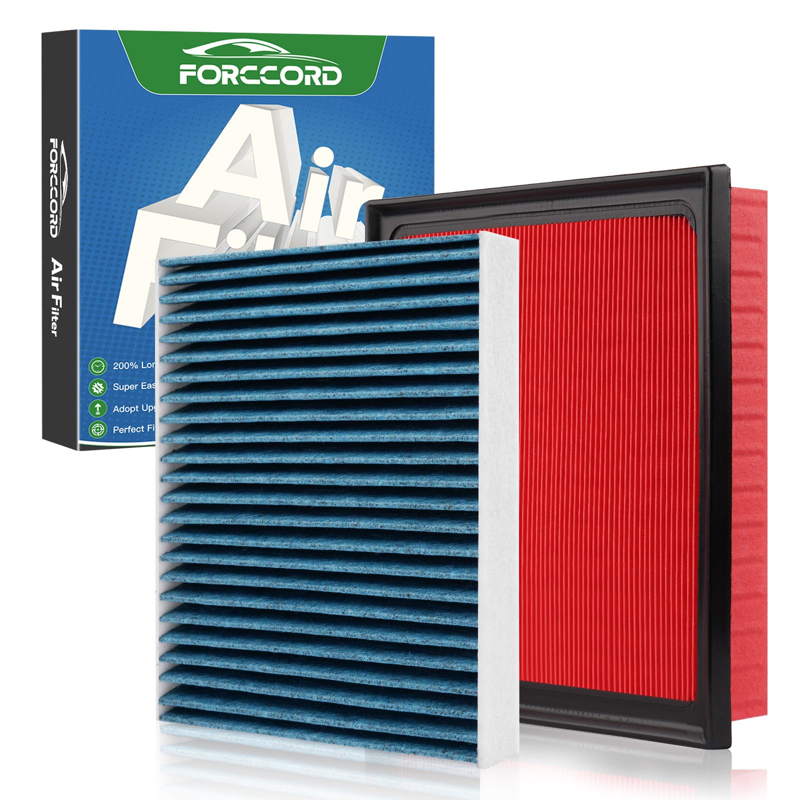 Cabin &amp; Engine Air Filter Kit for 2018-2026 Subaru Crosstrek 2.0L