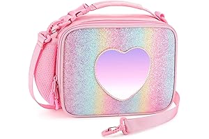 mibasies Kids Lunch Box for Girls Insulated Lunch Bag