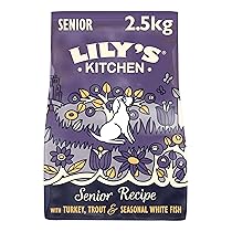 Lily’s Kitchen Completo Crocchette Cani per cani adulti 8+ Senior (2.5 kg) – Salmone e trota