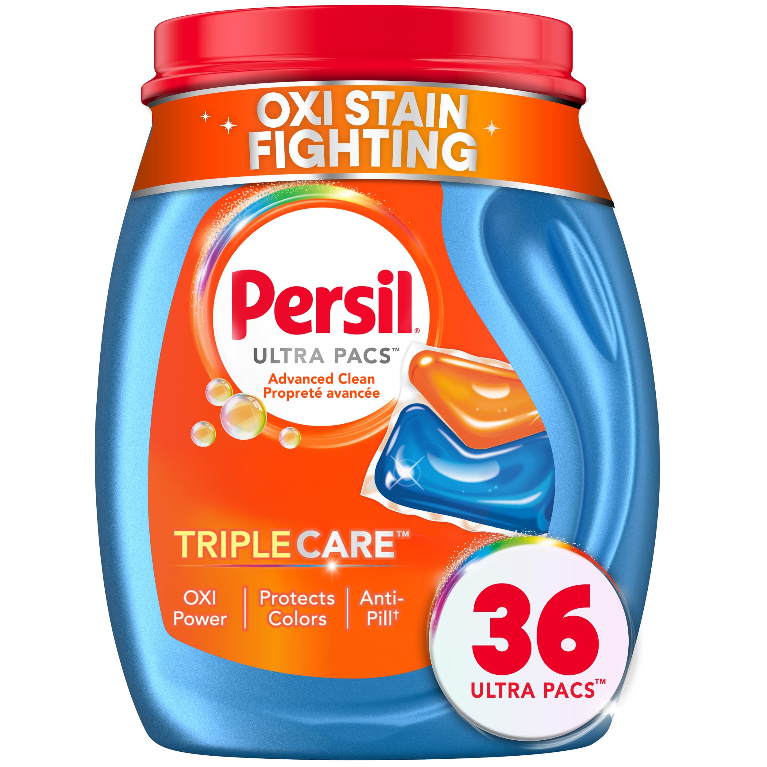 Persil Ultra Pacs Advanced Clean Oxi+Odor Power