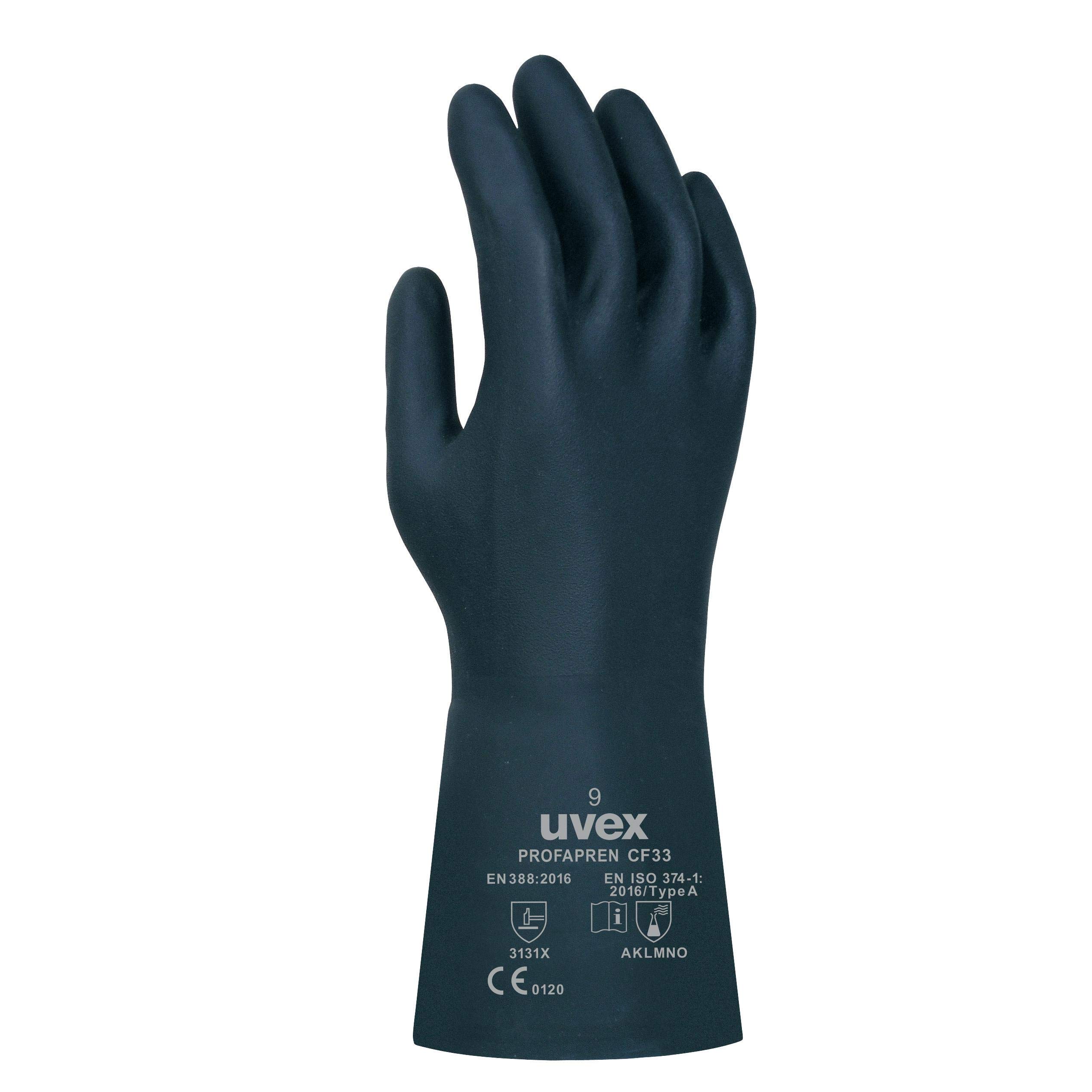 uvex g_6011903_4048612007358 Neopren-HS,Profapren CF 33, Gr.9, Dunkelblau, 9