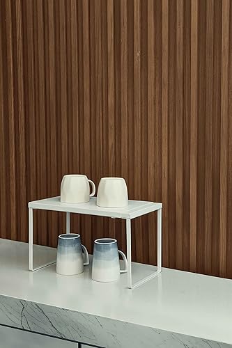 Miniatura 7 de Nxconsu Estante organizador expandible para cocina, despensa, armario debajo del fregadero, organización del hogar, almacenamiento adicional, ahorro