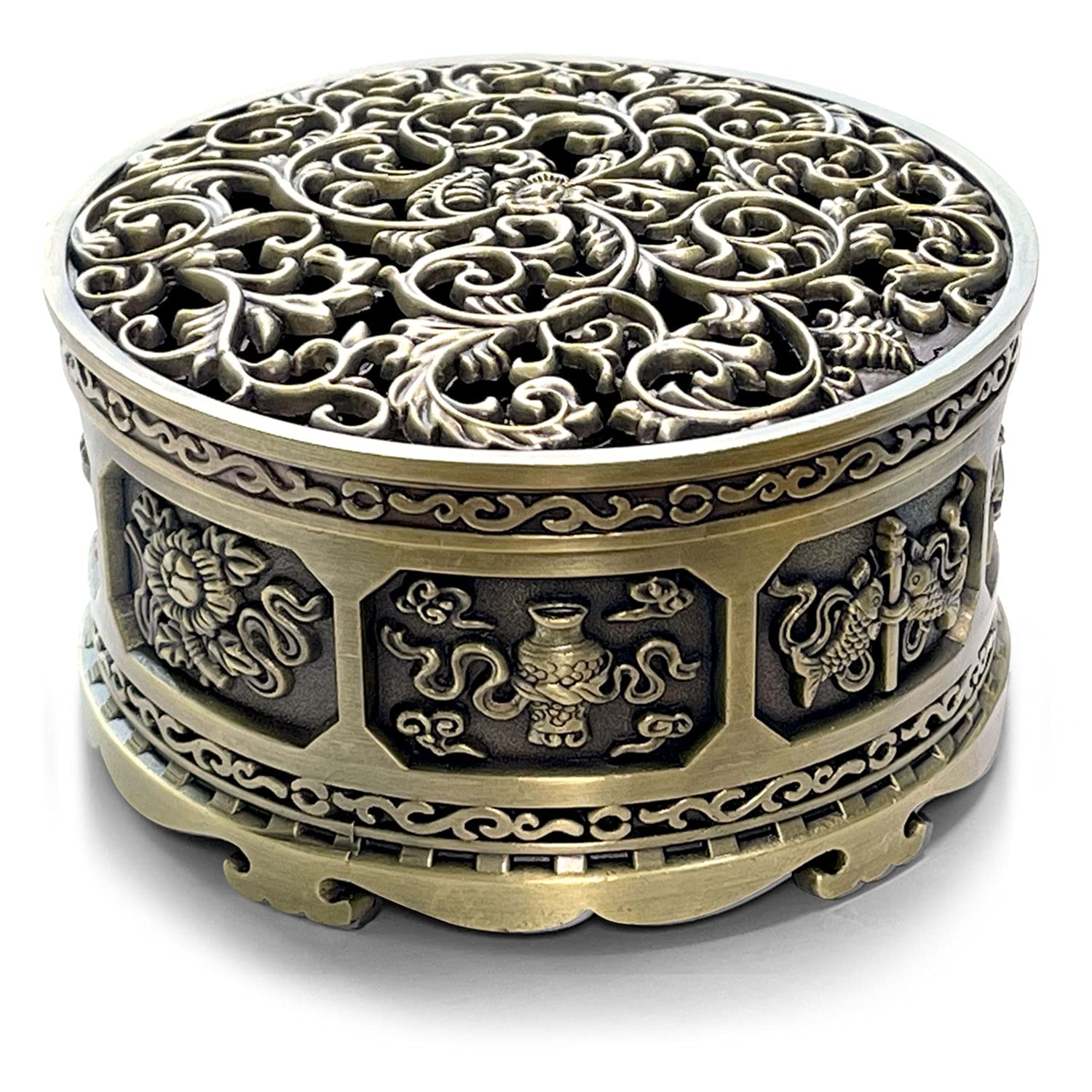 Amazon｜【demi-to】 香炉 3色展開 （青銅色/赤銅色/ゴールド） お香