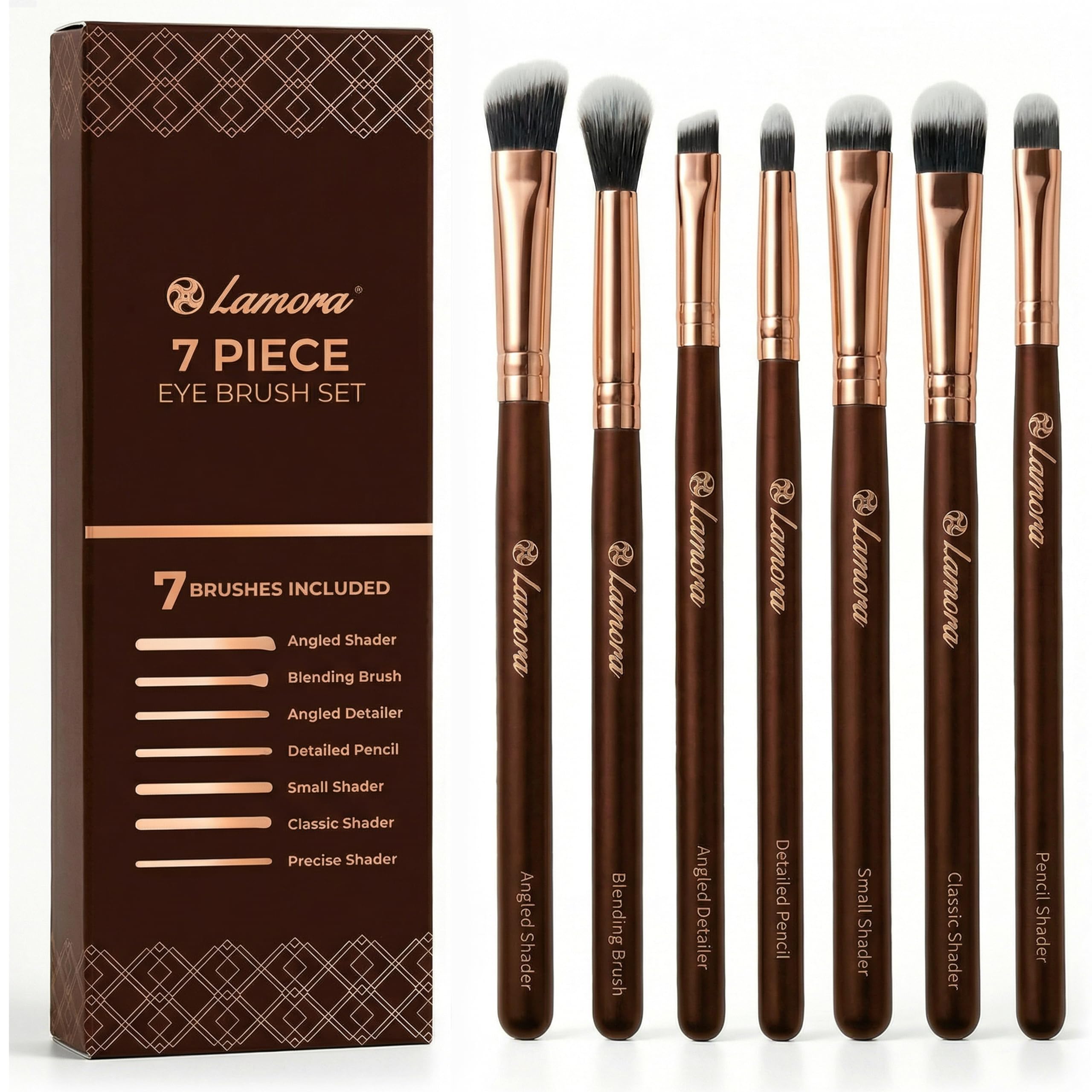 Amazon.com: Eye Makeup Brushes Eyeshadow Brush Set - 7pcs Soft