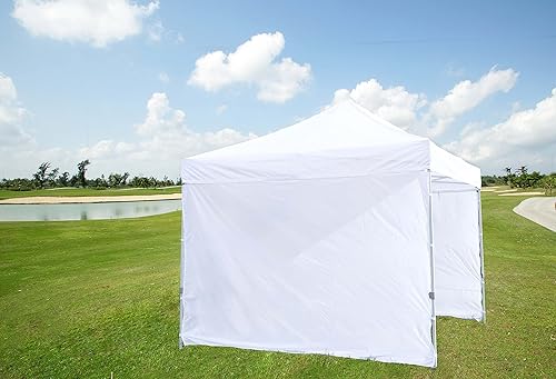 Miniatura 7 de SCOCANOPY SideWall - Marco para toldo de 10 x 10 pulgadas, paquete de 4 unidades, color blanco