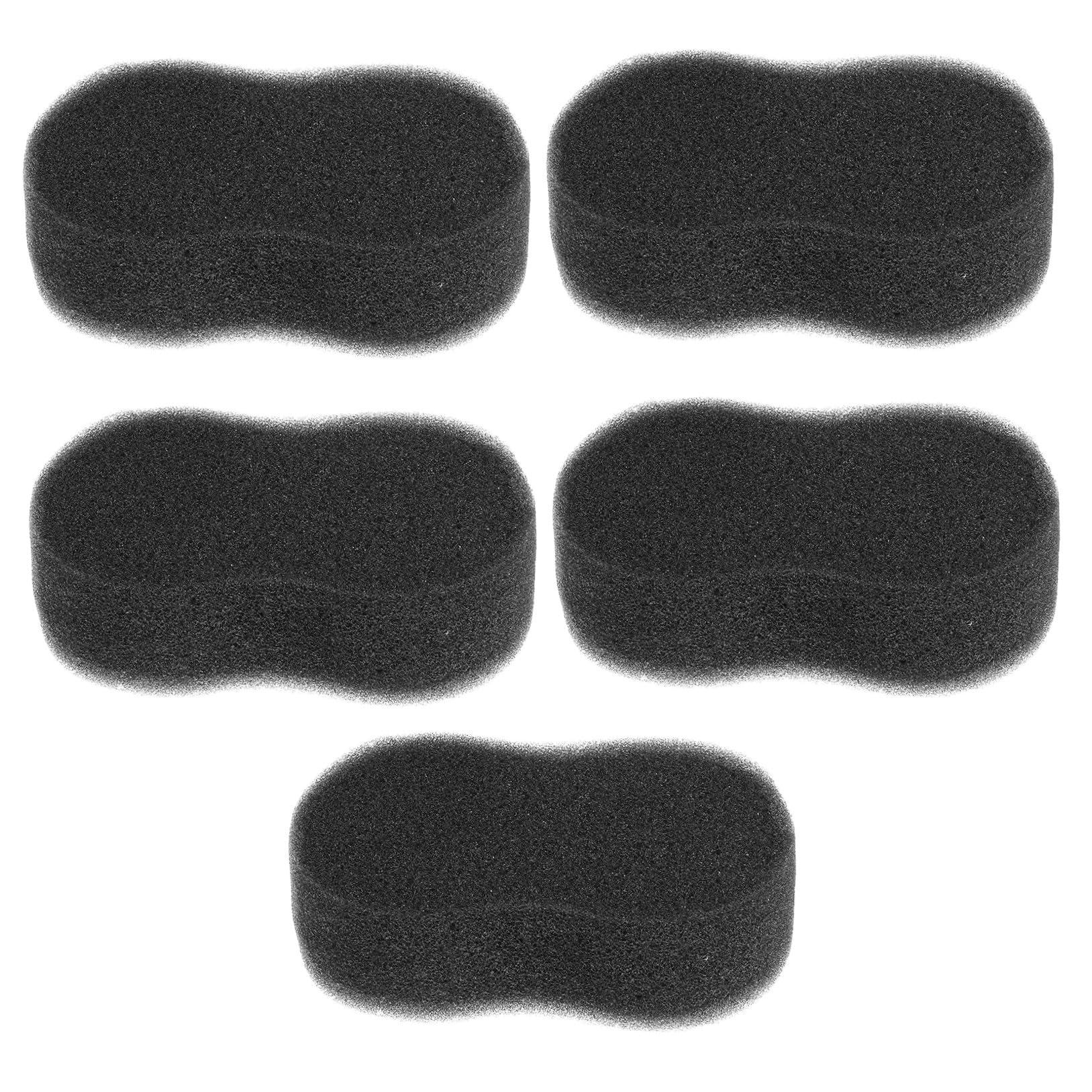YARNOW 5 Pezzi Spugne Morbide per Pulizia Cavalli e Bovini, Strumenti per Bagno e Rimozione Sudore, Sacchetto Nero per Uso Quotidiano e Regalo