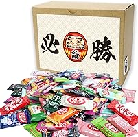 必勝祈願 陣中見舞い キットカット ミニ 食べ比べ きっと勝つ 60個セット 箱入り ギフト プレゼント 8種以上 ランダムセット 詰め合わせ