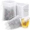 1000Pcs Tea Bags, 7x9cm Empty Tea Bags for Loose Tea, Small Tea Infuser Bag with Drawstring, Muslin Tea Bag for Loose Tea, Coffee, Herbs, Spices