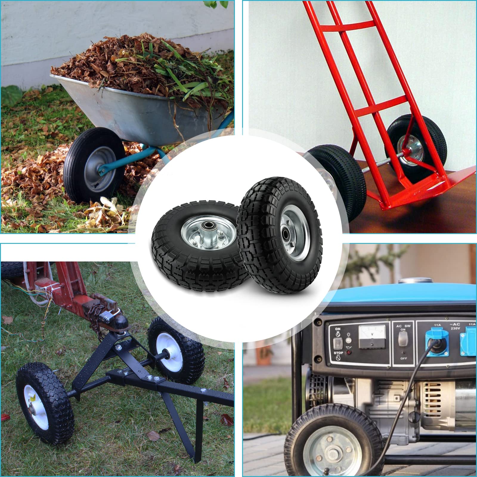 4.10/3.50-4 Tire Wheels 10