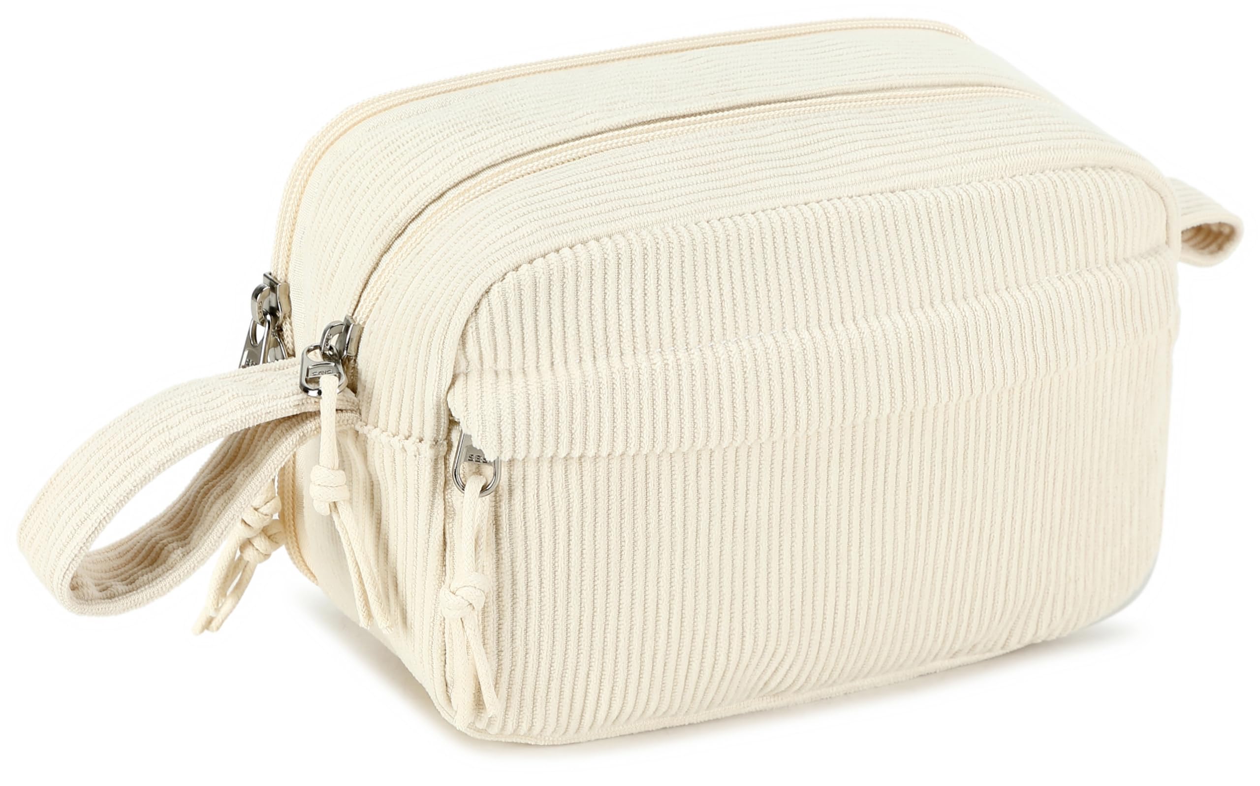 LEDAOU Pencil Bag, Large Capacity Pencil Case with Zipper, School Supplies for Teenage Girls, Mittelgro