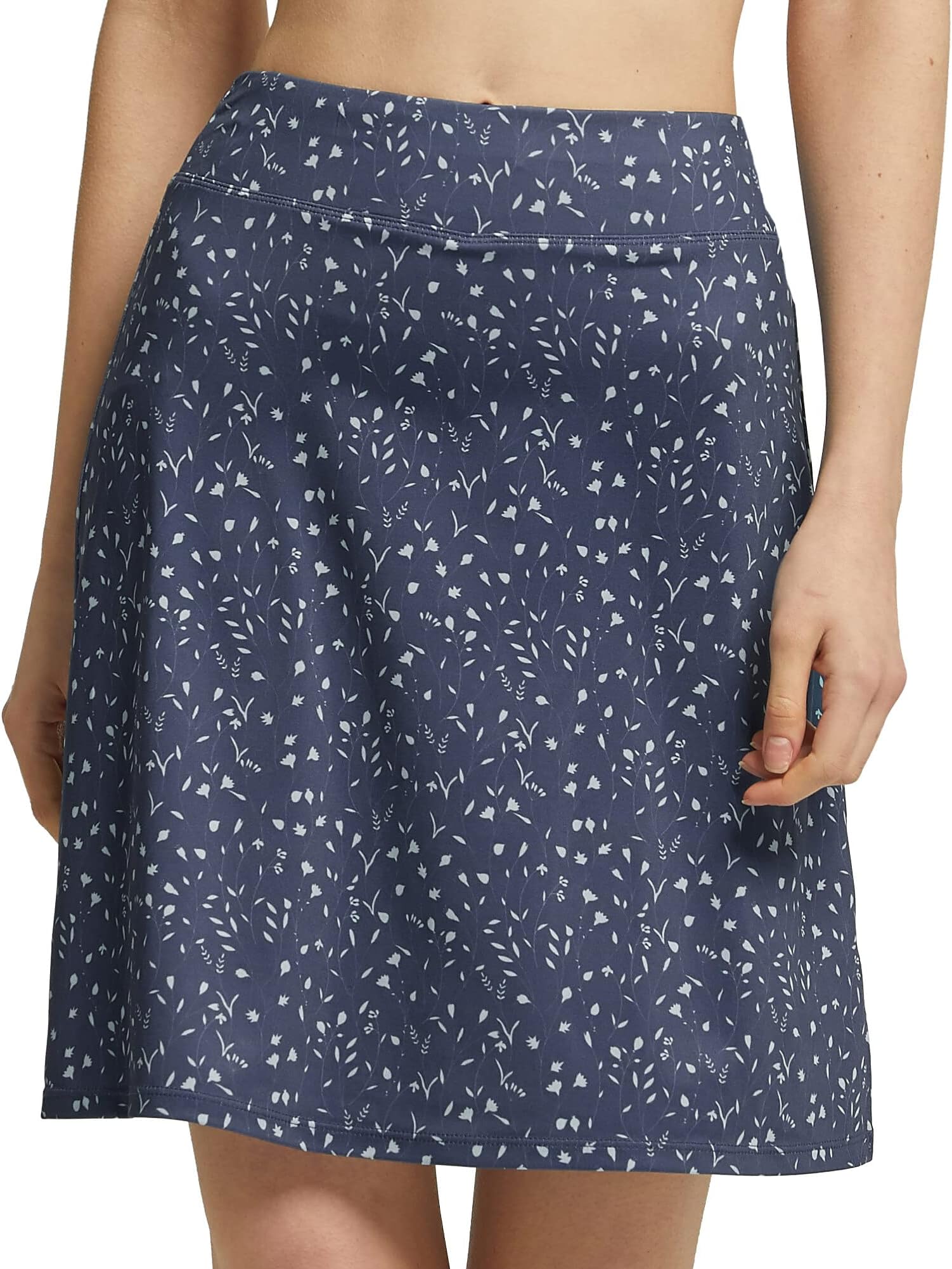 slimour Women Knee Length Skirts with Shorts Modest Skirt with Pockets Golf Skorts Plus Size