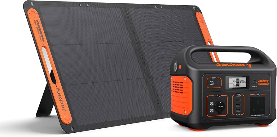 Jackery Solar Generator 500, 518WH Power Station with