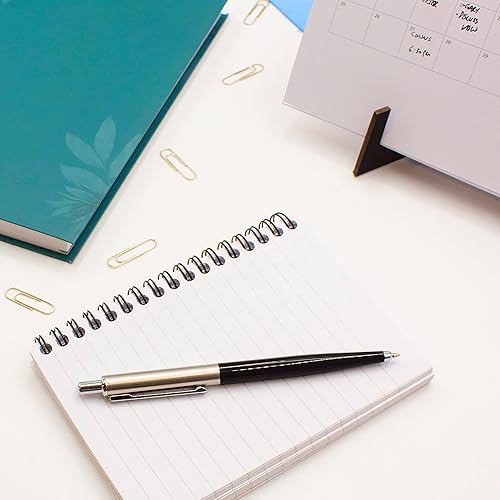 Miniatura 3 de Zebra Pen 901 Bolígrafo retráctil, punta media, punta de 0.039 in, tinta negra, barriles pastel, paquete de 5