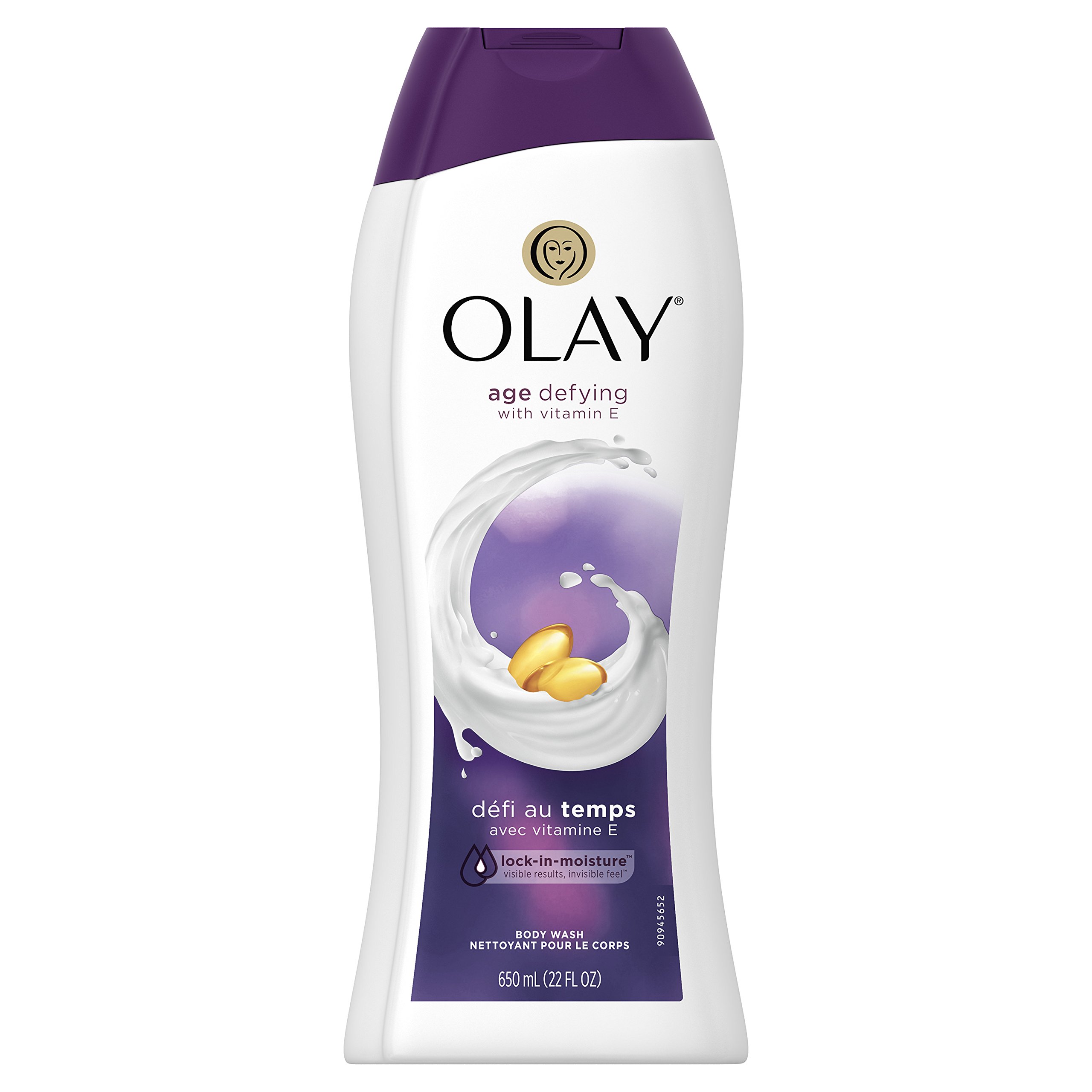 OlayAge Defying with Vitamin E Body Wash, 22 Fluid Ounce