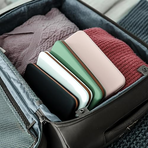 Miniatura 8 de Soporte y organizador de brochas de maquillaje de silicona, soporte de cepillo de maquillaje de viaje para herramientas cosméticas y más. Bolsa de