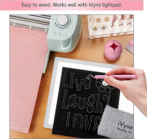 Miniatura 5 de iVyne 20 piezas de vinilo para máquinas Cricut y Silhouette Cameo, vinilo adhesivo para manualidades, hojas de vinilo permanente de 12 x 12 pulgadas