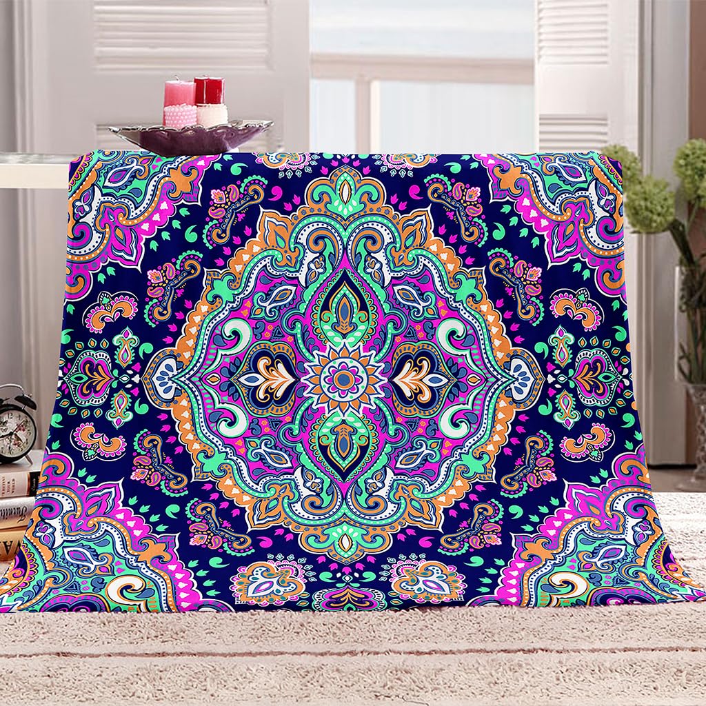 Couverture personnalisée flanelle 140x200cm cadeau motif floral 3D
