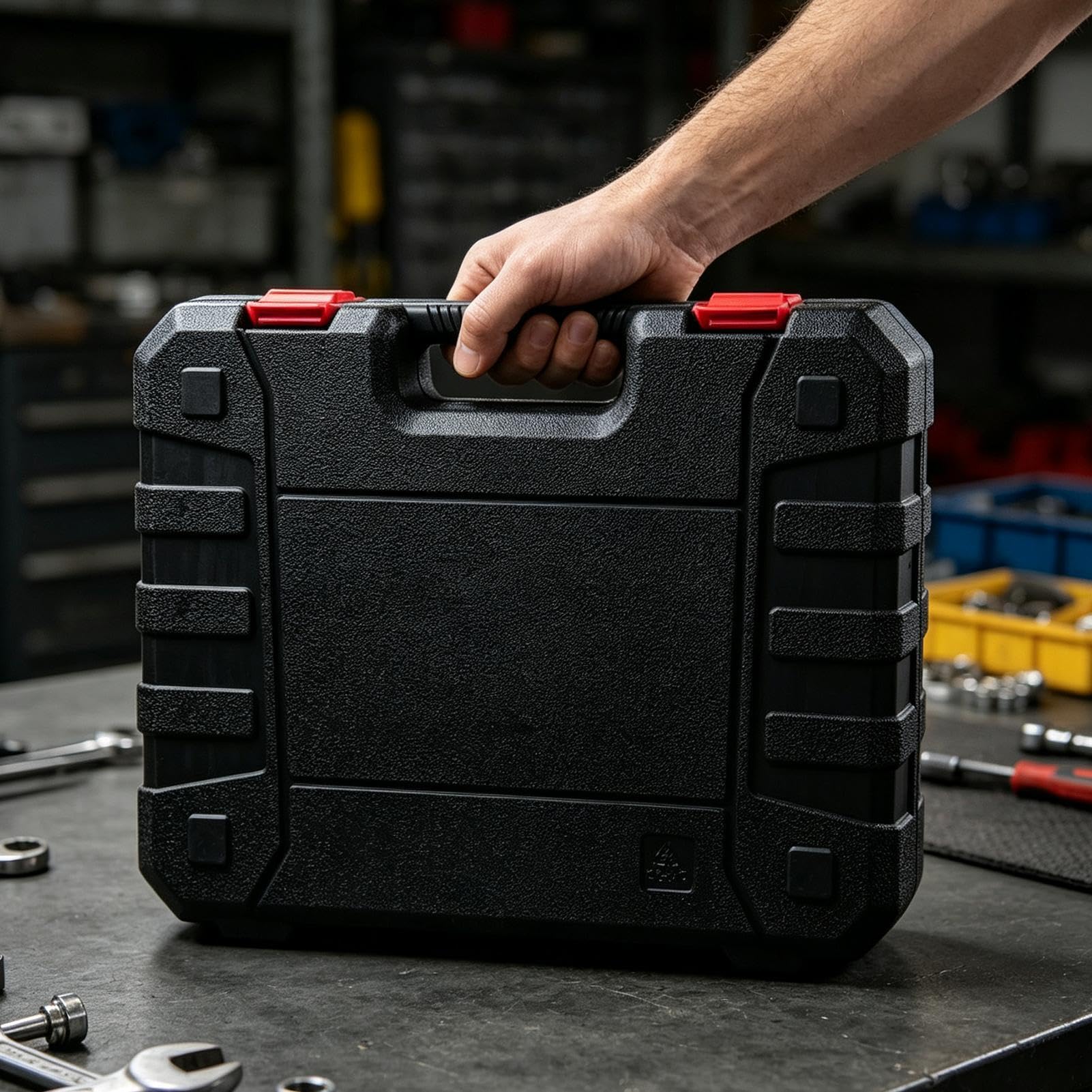 Kit de herramientas para bicicleta de montaña Llave resistente con estuche | Kit de reparación para bicicletas para cadena, freno, neumático, sillín, y para en casa, taller y garaje