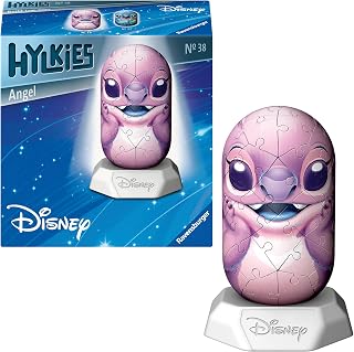 Ravensburger Hylkies: Disney Collectible Figures to Assemble Yourself - Figure #38 - Angel - Build Up, Fall in Love Collect - Mini Figures for Disney Fans