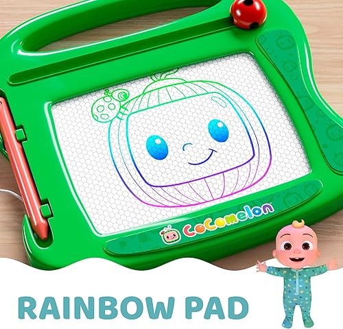 Miniatura 4 de Lollipop Tablero magnético Cocomelon Travel Sketcher  Almohadilla de dibujo para niños con bolígrafo magnético - Juego creativo sobre la marcha,