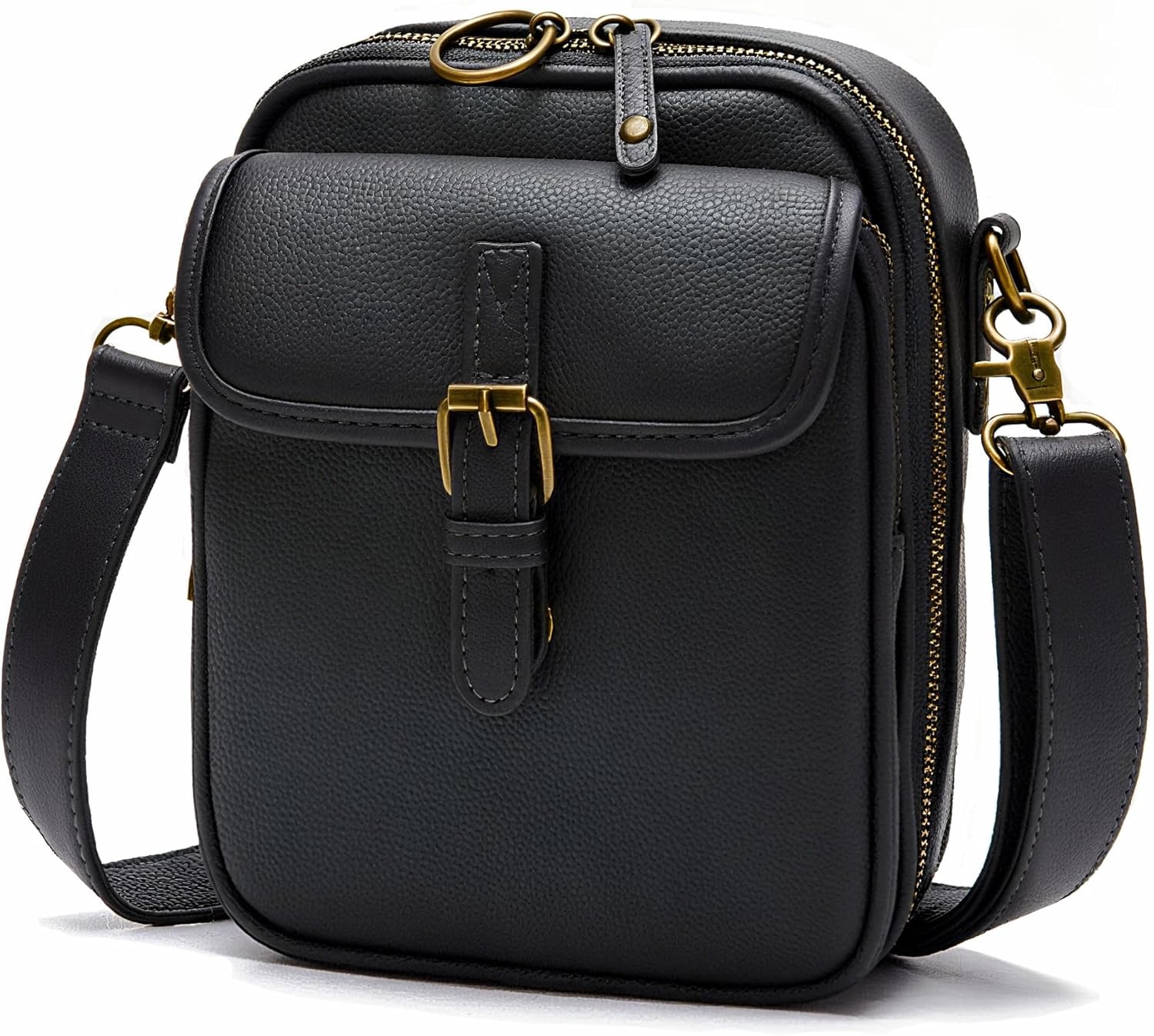 Small Crossbody Bags for Women Vegan Leather Messenger Purses, Vintage Wallet Anti Theft Shoulder Handbags with Card Slots