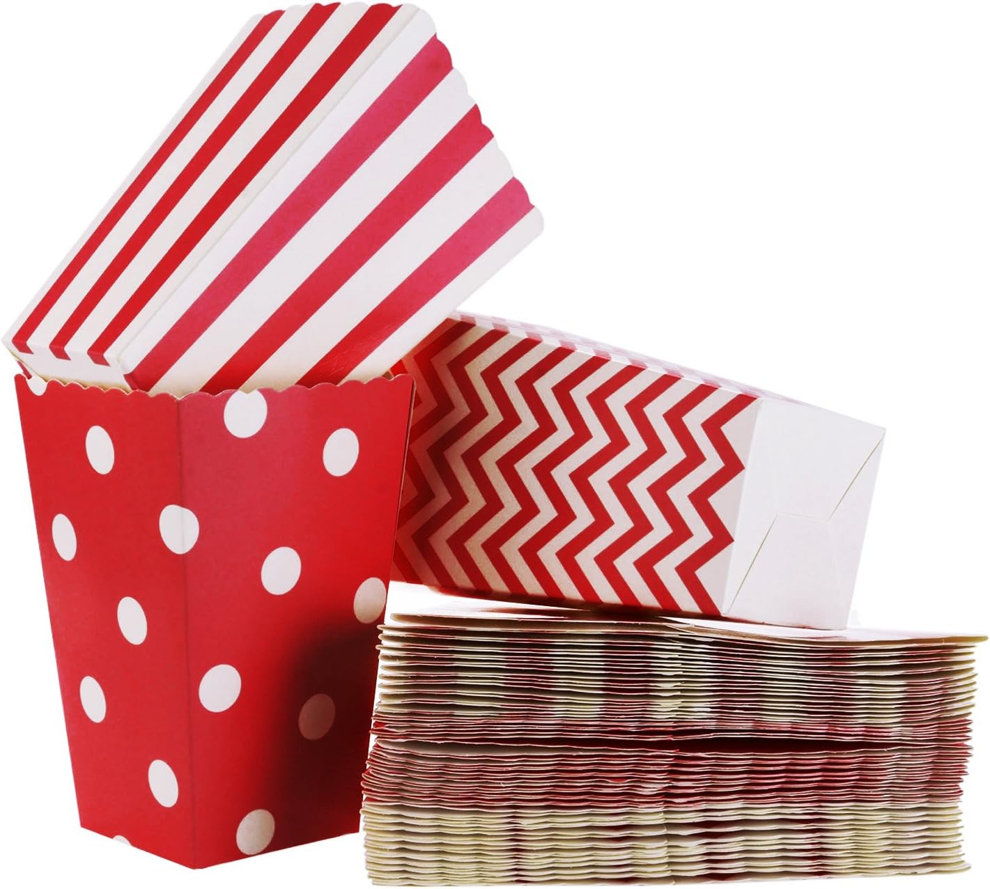 FLOWOWPopcorn Boxes red