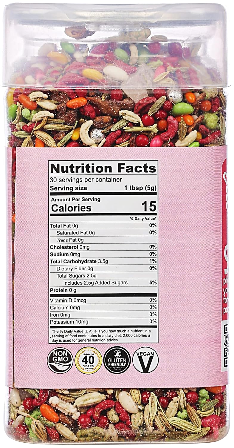 Rani Shahi Saunf 5.25oz (150g) Vacuum Sealed, Easy Open Top, Resealable Container ~ Indian Tasty Treats | Vegan | Gluten Friendly | NON-GMO | Indian Origin image 2