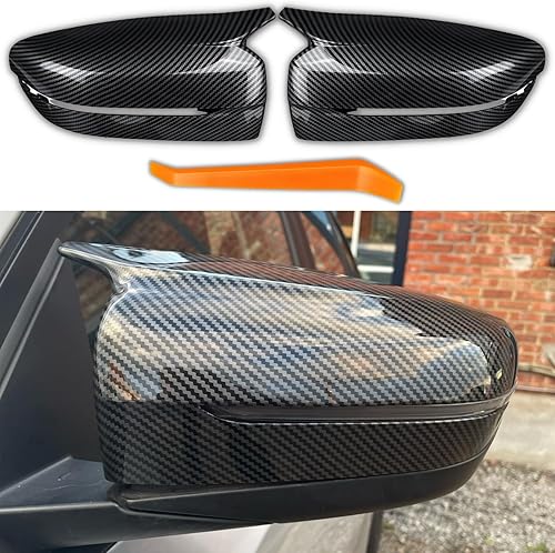 Tapa de repuesto para espejo lateral de fibra de carbono para BMW Serie 3 G20 320i 325i 330i 5 Series G30 525i 530i 530i M Sport Accesorios