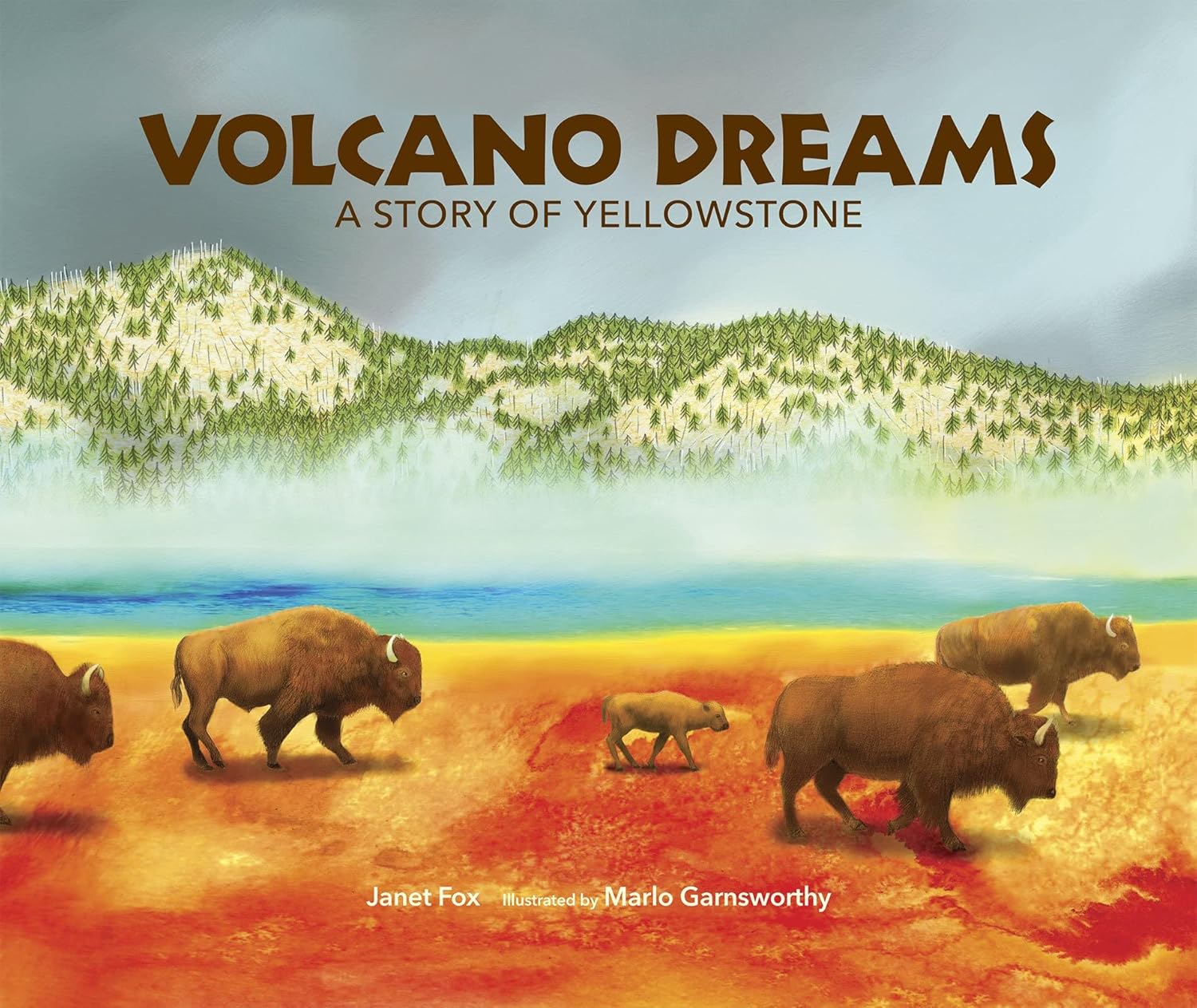 Volcano Dreams: A Story of Yellowstone      Paperback – Picture Book, March 21, 2022