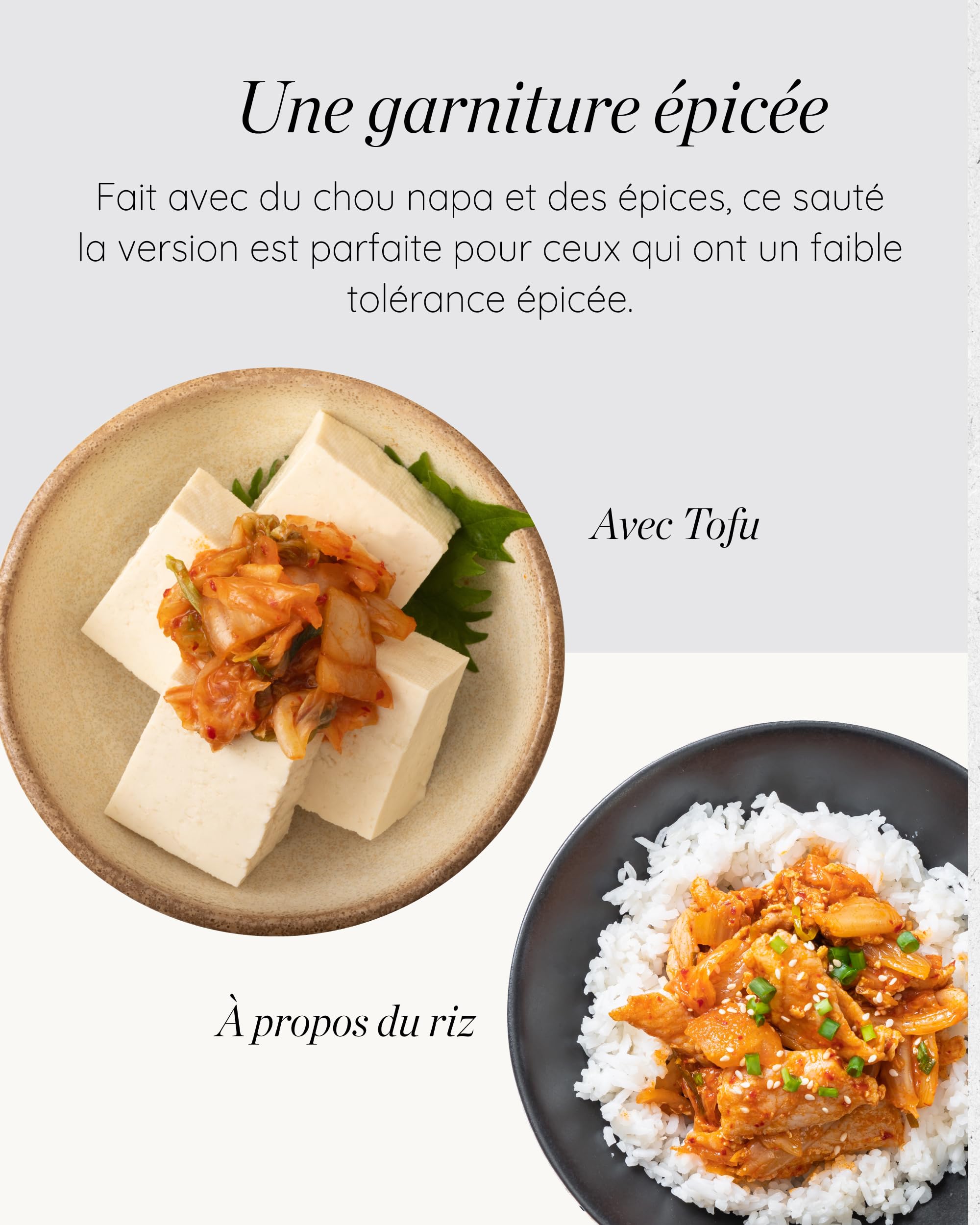 Sempio Kimchi Coréen Sauté en Conserve 160 g Lot de 12 | Kimchi coréen sauté prêt à déguster et longue conservation. Délicieux avec riz, nouilles et grillades.