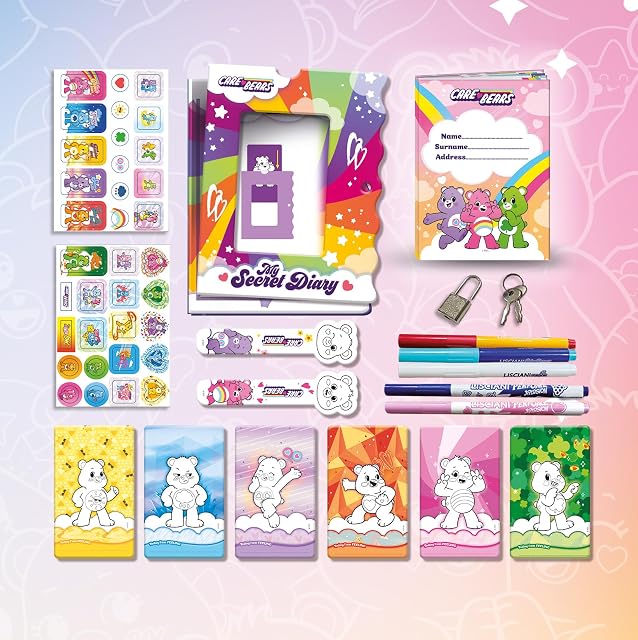 Foto 3 de 6 de Lisciani - Care Bears - Ositos Cariñositos - Diario Secreto para niños Desde 5 años