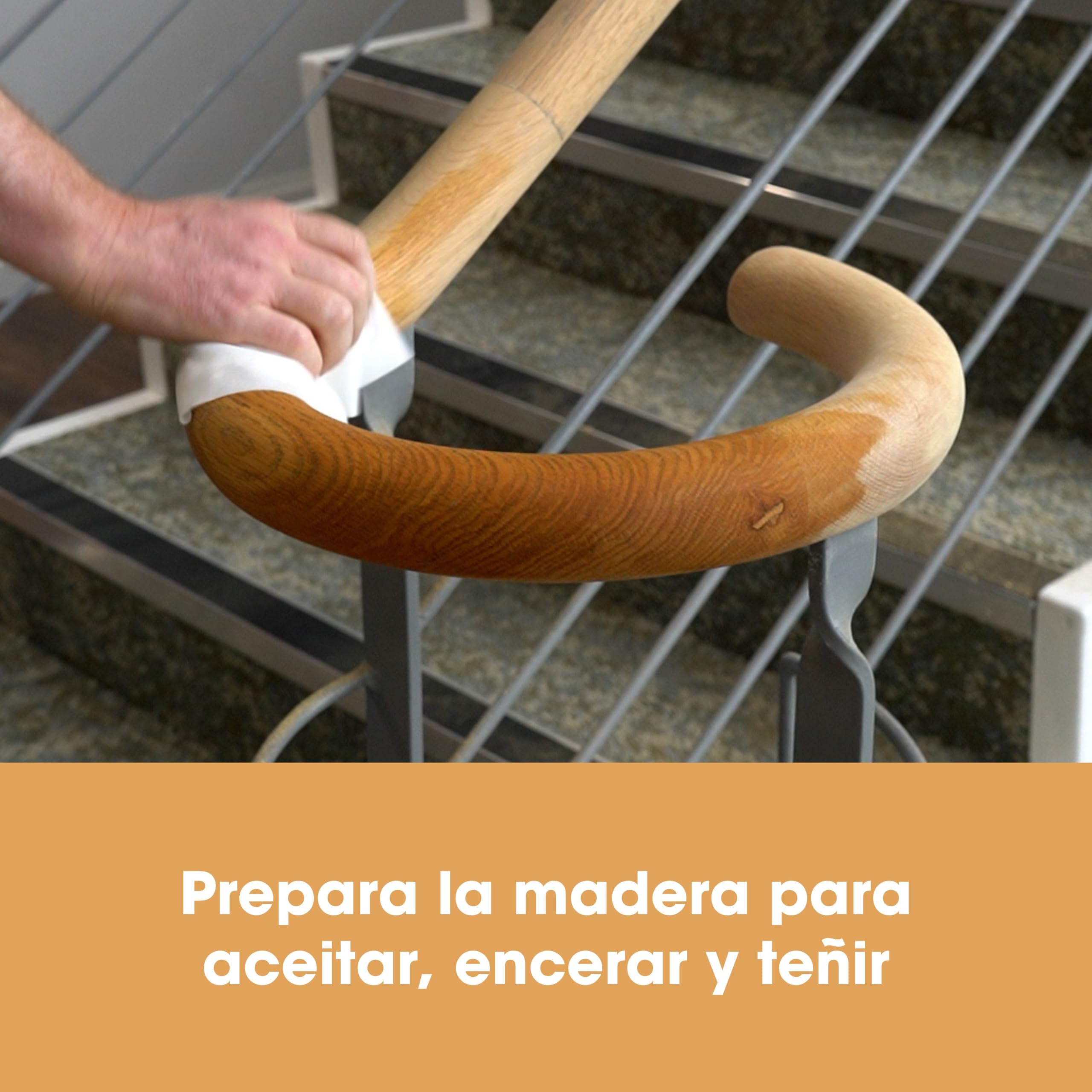 Limpiador Madera Furniture Clinic, Restaura, Limpia Superficies de Madera, Suelos, Puertas, Muebles, Terrazas. Para Interiores, Exteriores. Elimina la Cera Polvo Acumulado la Grasa Suciedad - 500ml