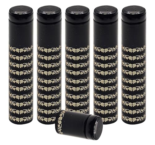Miniatura 9 de Negro con uvas doradas PVC Shrink Capsules-500 Count
