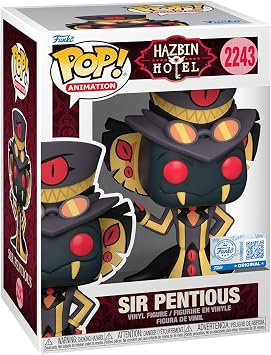 Funko Hot Topic Hazbin Hotel Pop! Animation Sir Pentious Vinyl Figure Multi None