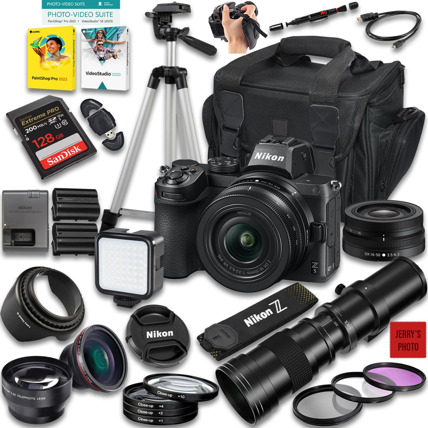 Amazon.com : Nikon Z5 Mirrorless Camera with Z DX 16-50mm f/3.5