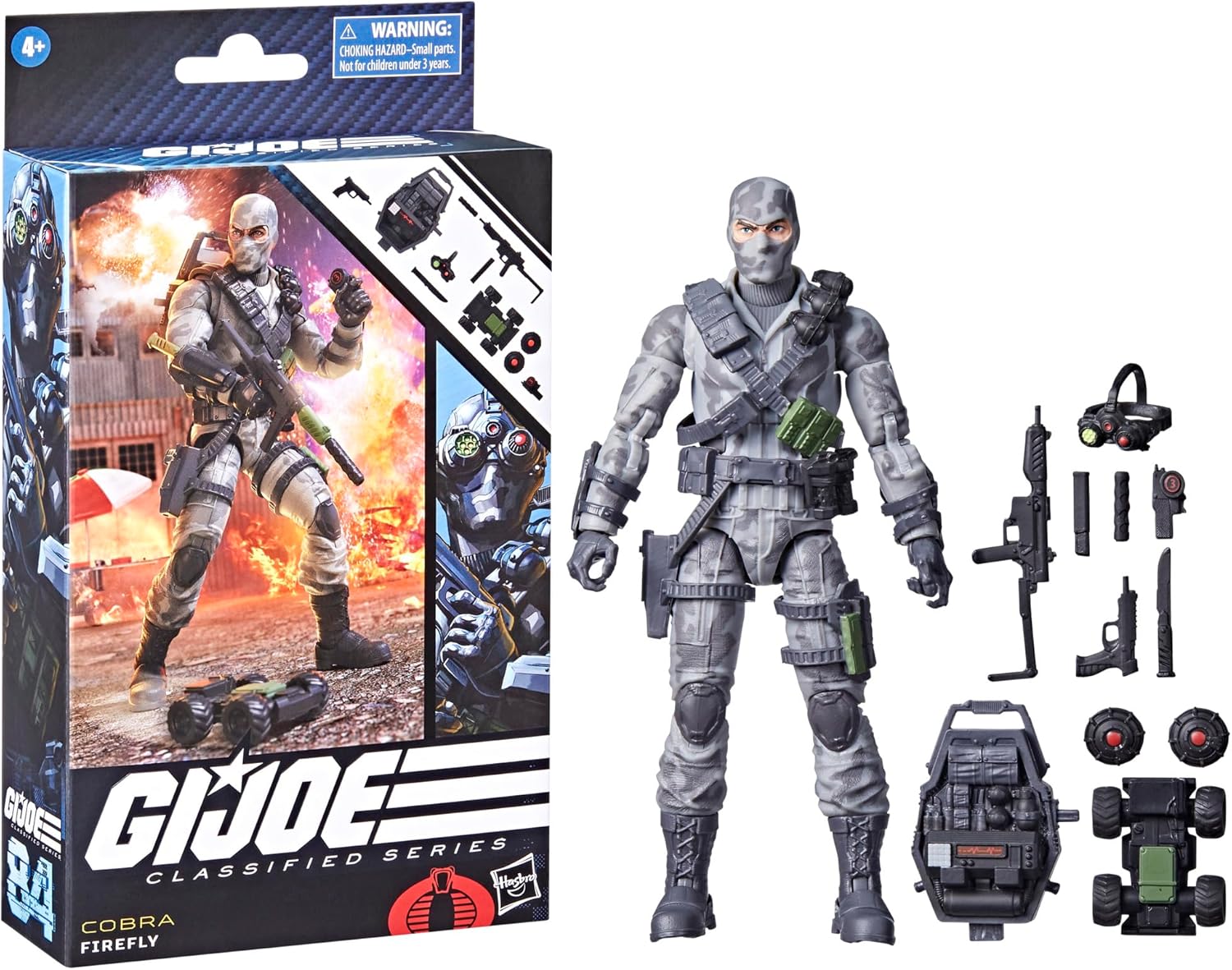 G.I. Joe Classified Series Firefly, Collectible G.I. Joe Action Figure, 84, 6 inch Action Figures for Boys & Girls, with 11 Accessories - Image 11