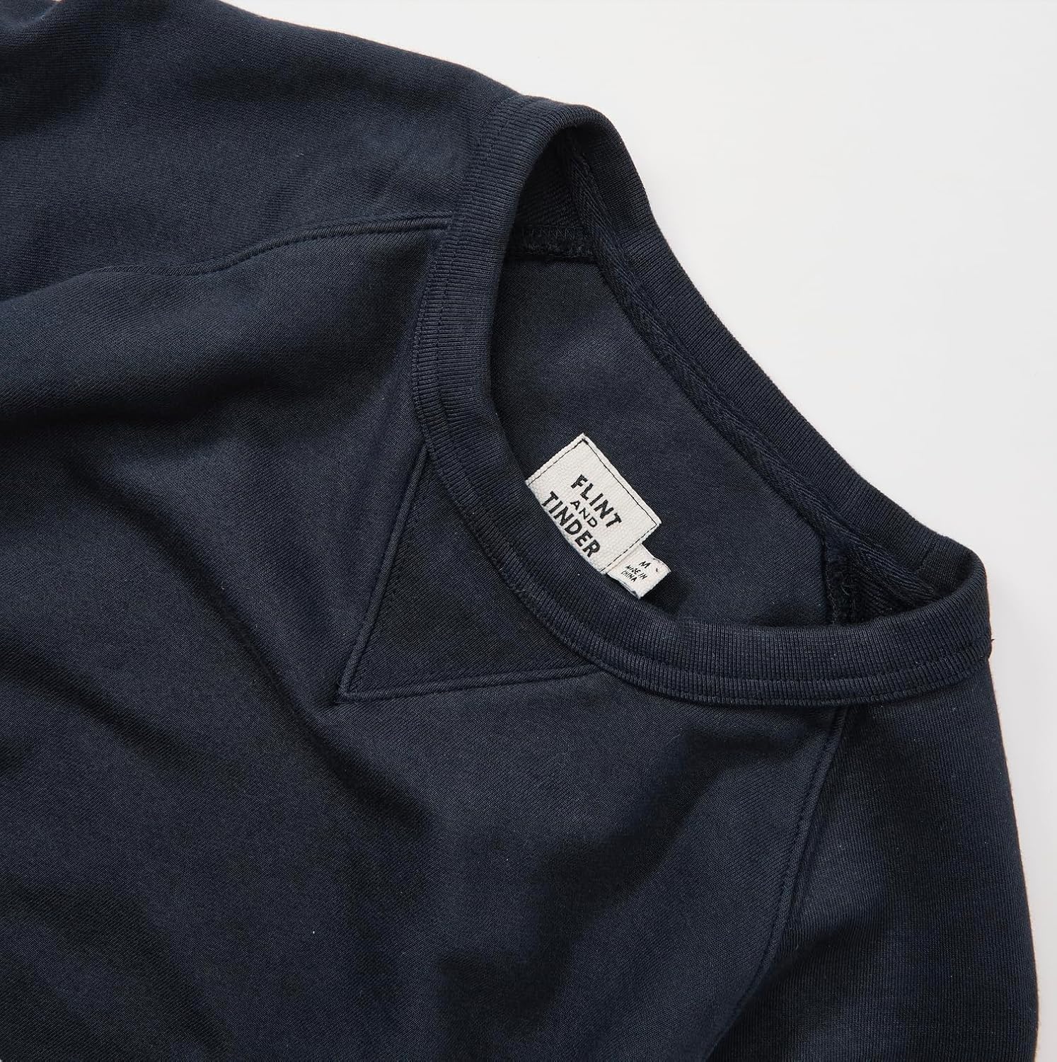 Huckberry Flint and Tinder Midweight Terry Crewneck Sweatshirt for Men, Garment-Dyed Mens Sweatshirts Crewneck - Image 2