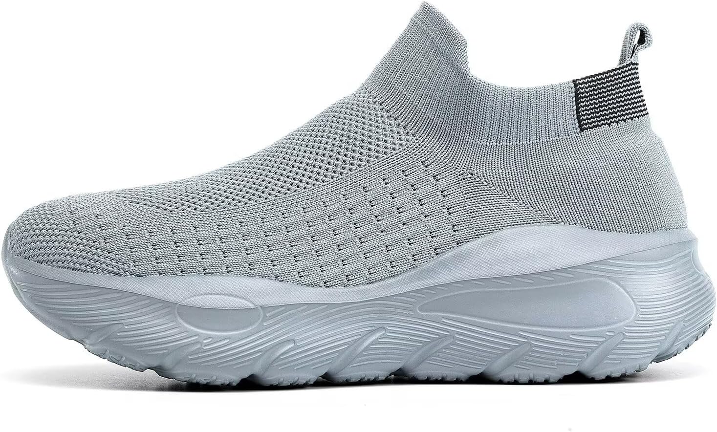 Mens Walking Shoes Running Athletic Sports Sneakers Slip on Mesh Lightweight Breathable Tennis Gym Soft Sole - Image 3